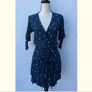 Faithfull The Brand Oslo Wrap Dress Size 2
